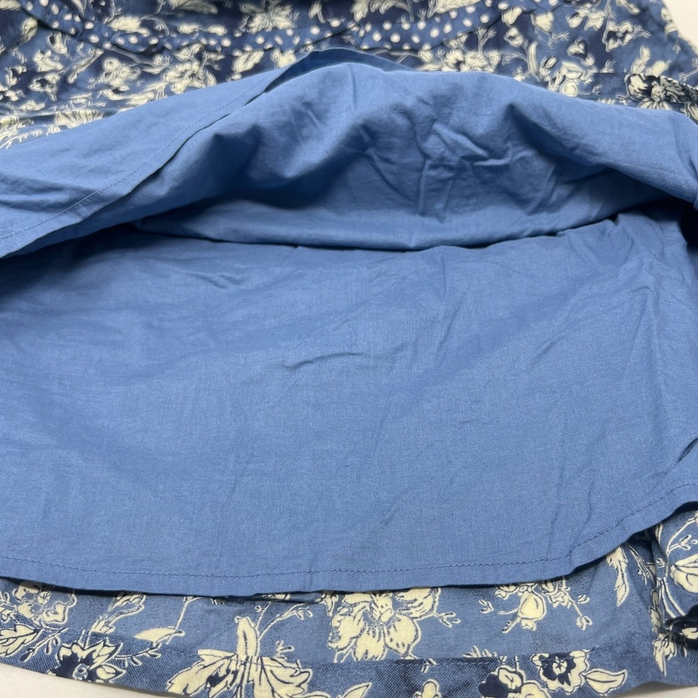 GAP Kids Blue and White Sundress Sleeveless Cottagecore Size Medium - Picture 9 of 12